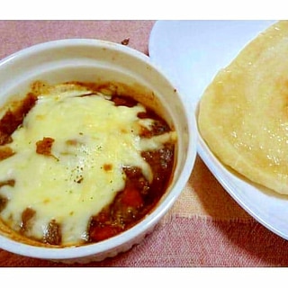 残りカレーリメイク☆焼きチーズカレー